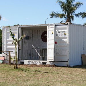 Shipping container serves up delicious kai moana for the community